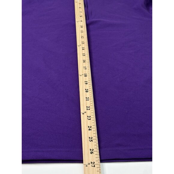 Johnnie-O Brady Microfleece ¼ Zip Men’s M Purple Performance Pullover JMKO1410 - Picture 10 of 14